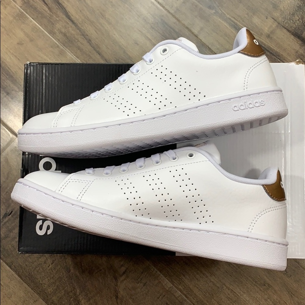 ADIDAS ADVANTAGE WMNS White/gold - Picture 10 of 16